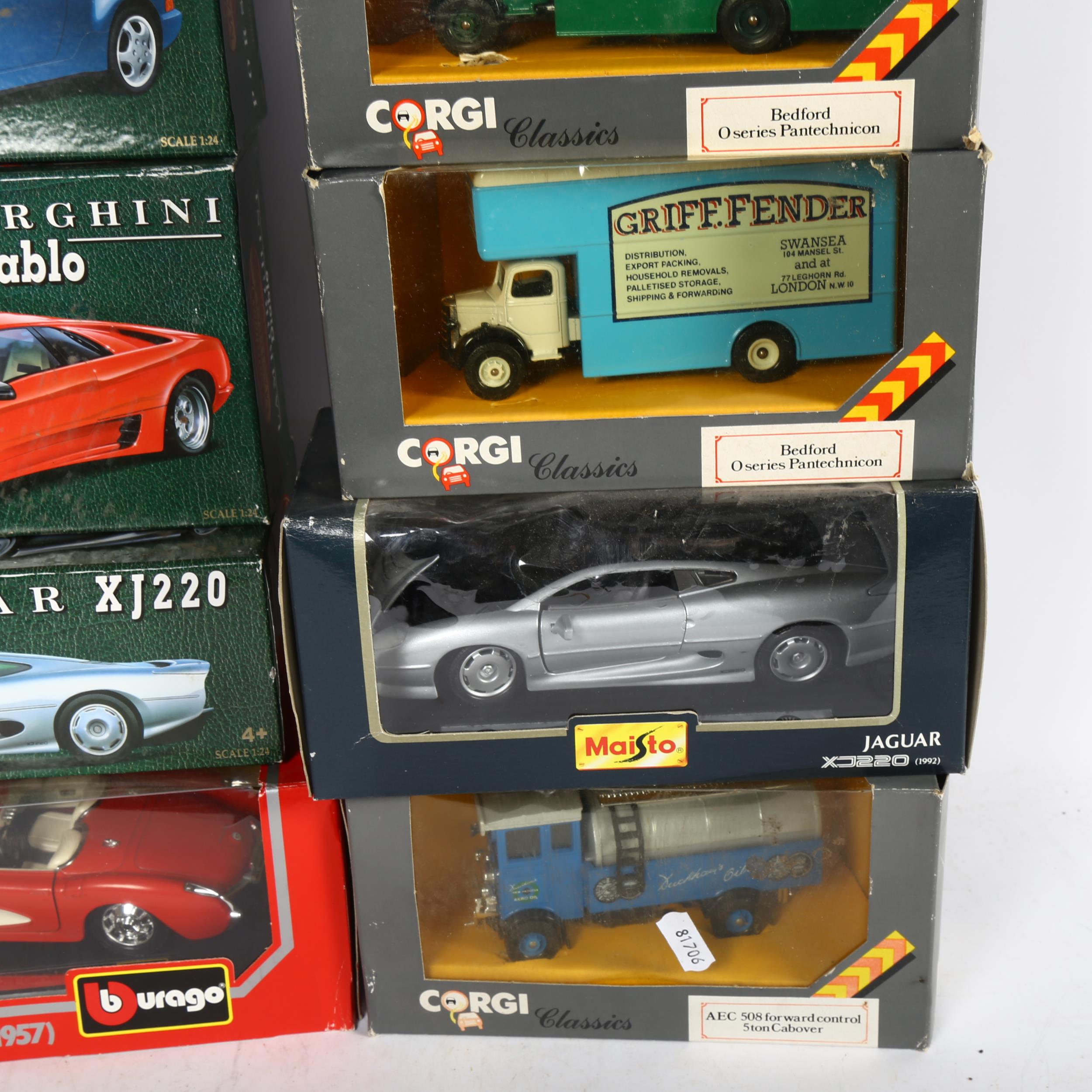 A quantity of boxed diecast vehicles, including Corgi, Maisto, Matchbox, etc, including such - Image 2 of 2