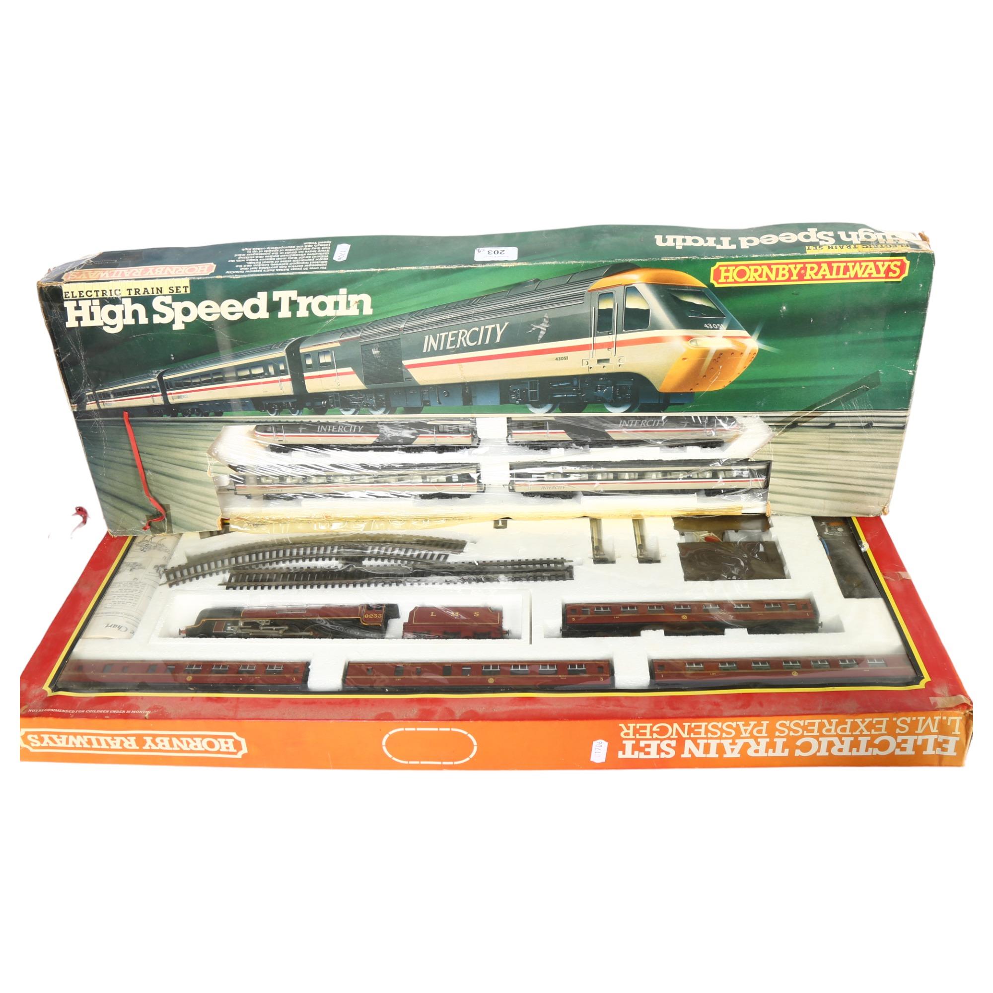 HORNBY - a OO gauge electric train set, High Speed Train, ref. R693, in original box, although