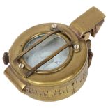 T.G. Company Ltd, London, no. C265566, a 1941 Mk II military brass-cased compass