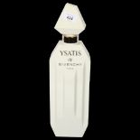 YSATIS DE GIVENCHY PARIS - a white plastic advertising perfume bottle, H41cm