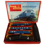 TRI-ANG - an HO/OO gauge electric train set, a blue Pullman, complete and in original box