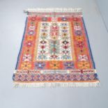 An Iranian Kilim rug. 146x111cm.