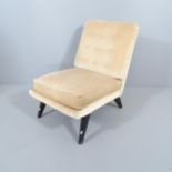 A mid-century G-plan Model 403 TV chair. Good overall condition. No maker's mark.