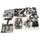 A collection of original Second World War Period press photographs depicting scenes in the Blitz,