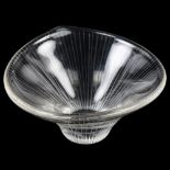 TAPIO WIRKKALA for Iittala, 1970, a Kantarelli bowl, signed to base 12cm Good condition, no chips,