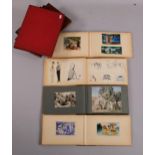 June Cridland, collection of artist's watercolour and drawing sketchbooks