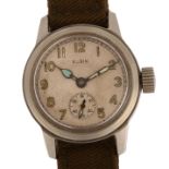 ELGIN - an American Second World War Period military issue mechanical wristwatch, ref. 1917-H, circa