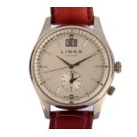 LINKS OF LONDON - a lady's stainless steel Regent quartz wristwatch, ref. 6010.1457, silvered dial