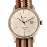 ACCURIST - a stainless steel Special Edition Clerkenwell 1946 quartz wristwatch, silvered dial