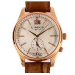 LINKS OF LONDON - a lady's rose gold plated stainless steel Regent quartz wristwatch, ref. 6010.