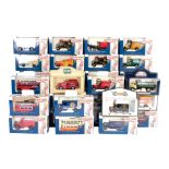 A group of boxed diecast vehicles, including Lledo Collectables Days Gone Series and various other