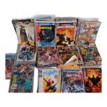 A quantity of comics, including Marvel Comics Essential X Men, DC Batman Gotham Nights, various DC