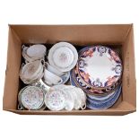 Derby plates, Minton Haddon Hall soup bowls etc