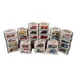 A group of boxed diecast vehicles, all from the Lledo Collectables Days Gone range, in mint unplayed