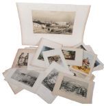 A large quantity of mostly 19th century black and white engravings and prints of Middle Eastern