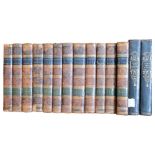 A set of 12 leather-bound "The Works Of Samuel Johnson, 1806", a set of 5 Thiers "The History Of The