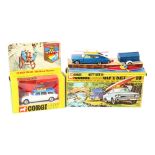 CORGI TOYS - a group of 2 Corgi Toys Gift Sets, including Gift Set 10 Marlin-Rambler Sports Fastback