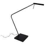 LUXO NINETY - a contemporary designed desk lamp, with maker's mark and LED bulb, H60cm approx