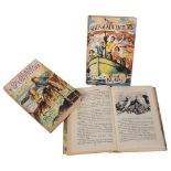 3 Enid Blyton books - The Ship Of Adventure, The Island Of Adventure, and The Sea Of Adventure,