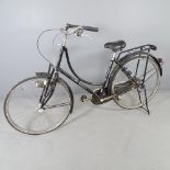 A vintage Dutch Batavus lady's bicycle.