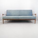 IB KOFORD-LARSEN FOR G-PLAN - A mid-century Danish design teak and upholstered sofa bed. With