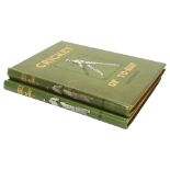 CRICKET INTEREST. 'Cricket of To-Day' (1904) by Percy Cross Standing. Two volumes of the '