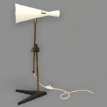 G A Scott for Maclamp, an late 1950s' design adjustable desk lamp, height shown 52cm Original