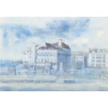 Dorothy Coke, Brighton scene, watercolour, signed, 30cm x 43cm, framed Light foxing, mount foxed and