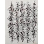 Mark Tobey (American), abstract lithograph for XXe Siecle 1955, sheet 31cm x 24cm, framed Very