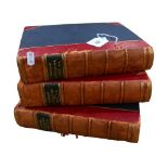 The Popular Educator, 6 volumes in 3 books, part leather-bound, new and revised edition