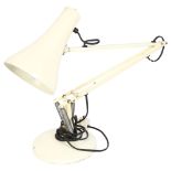 A late 20th century anglepoise lamp