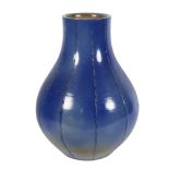 WIM MUHLENDYK (1905 - 1986), large Westerwald salt glazed stoneware vase of baluster form, signed to
