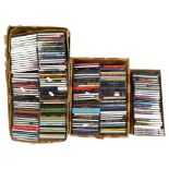 A large quantity of CDs, all re-cased in new Jewel cases, including such genres as Northern Soul,