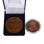 ROYAL INTEREST - An Elizabeth II, French, Coronation medal together with a Royal Horticultural