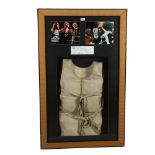 Titanic (1997), 20th Century Fox, an original life-jacket film prop, framed and certificated,