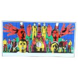 Gilbert & George (British b. 1943 & 1942), Death After Life, inkjet printed in colours, 2009, signed