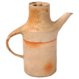 Ruth Duckworth (1919-2009), a studio pottery stoneware coffee pot, makers mark under handle,