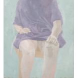 Francis Hewlett (British, 1930 - 2012), Knees, oil on canvas, 1970, inscribed verso, 81cm x 72cm,