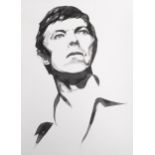 WITHDRAWN - HelloVon Studio, David Bowie 2013, limited edition print, no. 2/50 Good condition