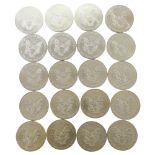 20 x United States Of America 1oz fine silver Liberty one dollar coins, comprising 10 x 2015, and 10