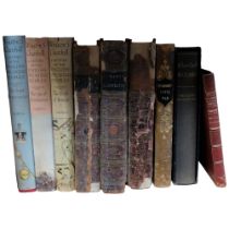 A collection of Antique and other hardback books, including Sherlock Holmes The Later Adventures,