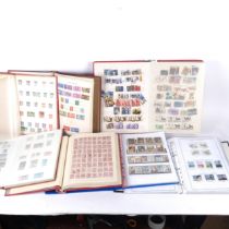 10 various stamp stock book albums