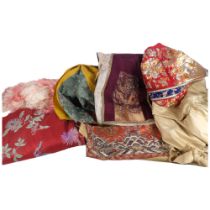 A silk shawl, Oriental robes and Oriental fabric