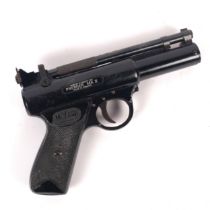 WEBLEY & SCOTT LTD - a Webley .77 Mk II air pistol