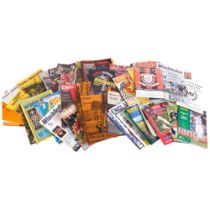 A quantity of various sporting programmes, including many football, speedway, and cricket items,