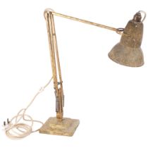 A Vintage anglepoise desk lamp