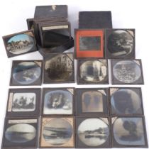 3 boxes of Victorian magic lantern slides, all Indian related, subjects to include Allahabab,