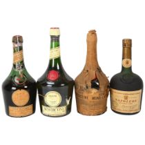 WITHDRAWN - 3 Vintage bottles of Benedictine D.O.M. Liquer,