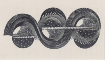 Eric Ravilious (1903-1942), wood engraving on paper, Engraving for a Catalogue of Watercolour