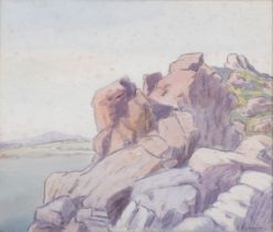 David Sassoon, Kirkcudbright, watercolour, signed, provenance: Daniel Shackleton Edinburgh, 26cm x